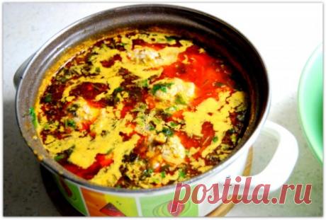 Суп для тех у кого нет* (шутка) времени готовить)