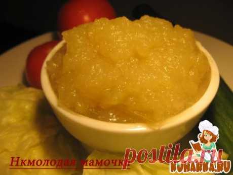 Рецепт: Яблочный соус к мясу.
