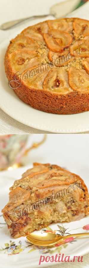 Рецепт: Грушевый пирог