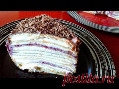 Блинный ТОРТ "Удачный дебют" Просто объедение!