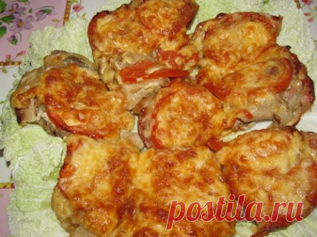 Вкусно - #МЯСО по Французски с Белыми Грибами #Рецепт.
