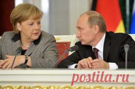 Меркель: 
▻ Володя, мы не приедем на парад.
Путин:
▻ Это правильно. Шествие пленных мы и не планировали.