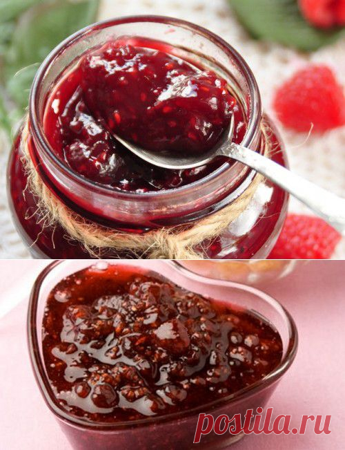 Малиновое варенье: 6 самых оригинальных рецептов / Простые рецепты