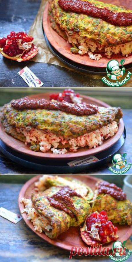 Рыбный кармашек с рисом - кулинарный рецепт