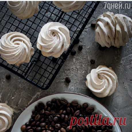 Кофейный зефир: пошаговый рецепт от фудблогера Яны Быковой: пошаговый рецепт c фото