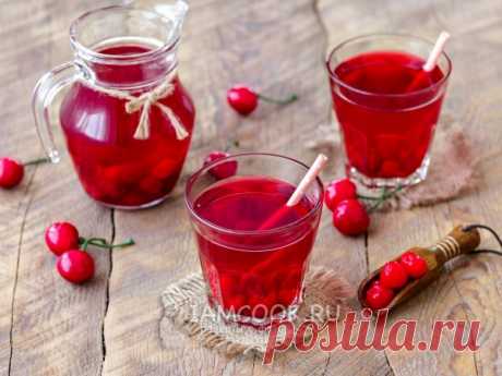 Компот из замороженной вишни
