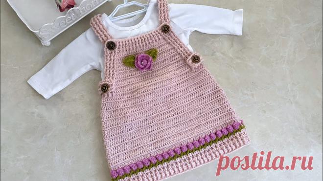 🌹Tığ işi Tomurcuk Model Elbise/Bebek jile Elbise/3 ay İçin #patik #bebekpatik #crochet #knittting #crocheting #easy #🌹🌹Bu videoda #tığişi Gül desenli kolay Bebek elbise örgüsü anlattım.🌹Gül Beste Kreasyonun takım ...
