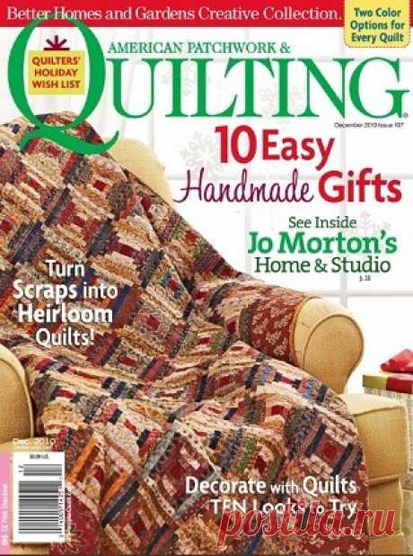 American Patchwork &amp; Quilting №107 2010