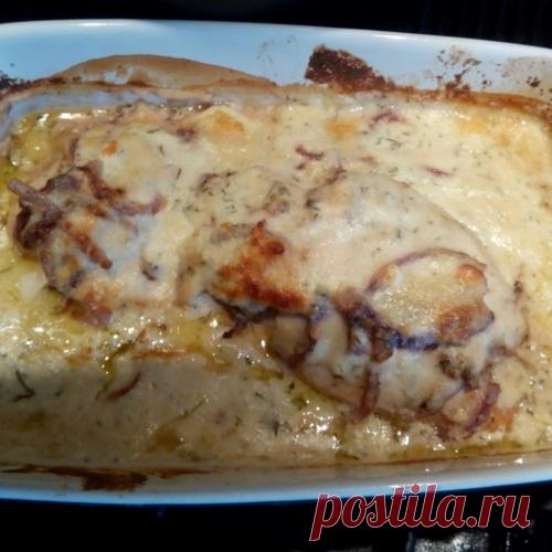 Куриное филе с йогуртом