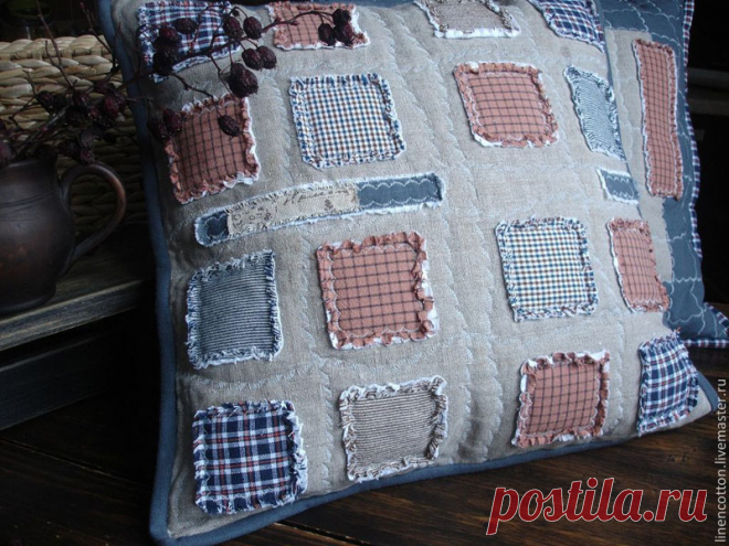 Fundas de almohada patchwork: ideas - bricolaje, ideas para la creatividad - Ideas para bricolaje