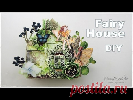 DIY Fairy Wooden House ♡ Maremi's Small Art ♡