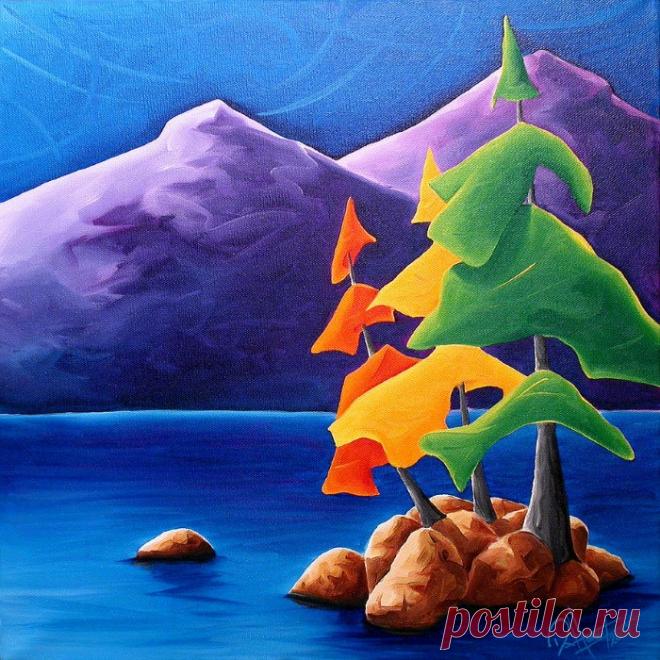 Канадский художник. Richard Hoedl