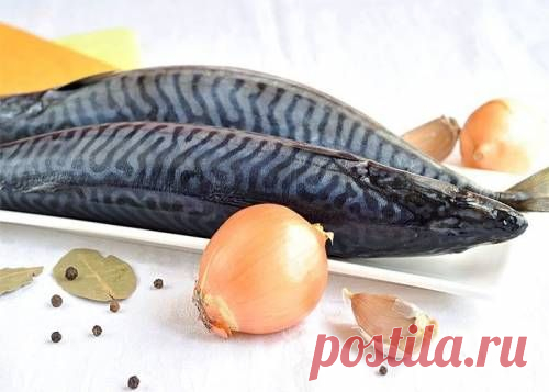 Скумбрия маринованная в домашних условиях / Простые рецепты