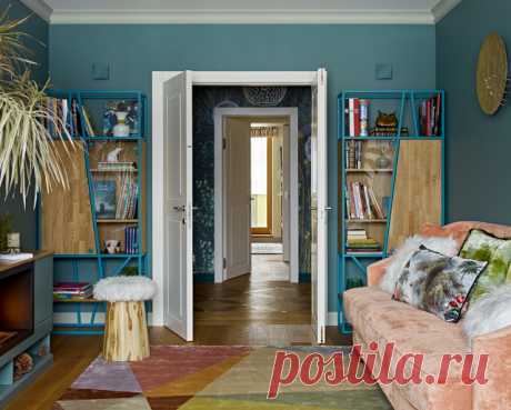 Houzz тур: Квартира-праздник с нотками ретро
