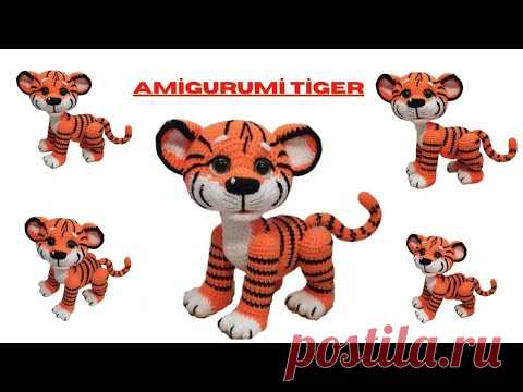 Amigurumi💥 Tiger💥 Free Crochet Pattern and Tutorial