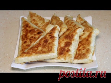 Беру лаваш,  начинку и через 15 минут вкуснейшие пирожки готовы.