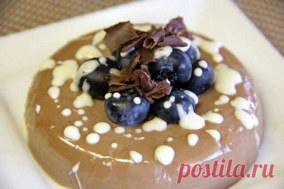 Как приготовить шоколадная панакота - рецепт, ингридиенты и фотографии