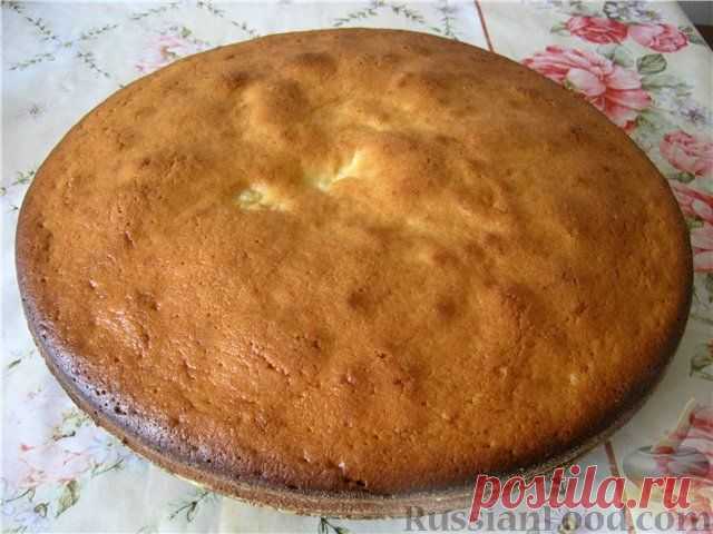 Рецепт: Манник на сметане на RussianFood.com