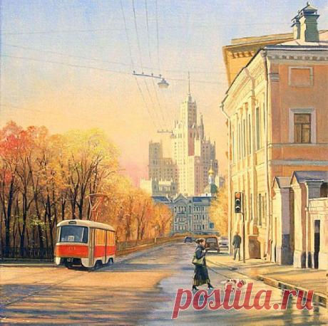 Старые московские дворики.