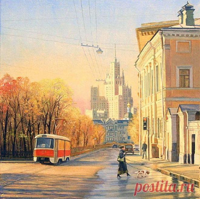 Старые московские дворики.