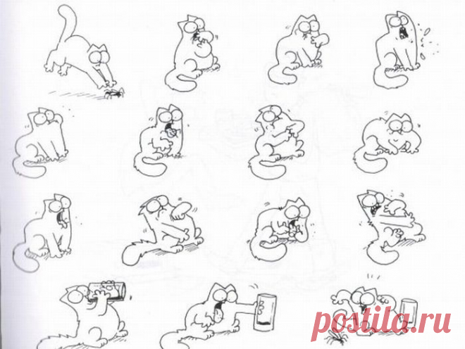 Картинки «Кот Саймона» (41 фото) ⭐ Забавник