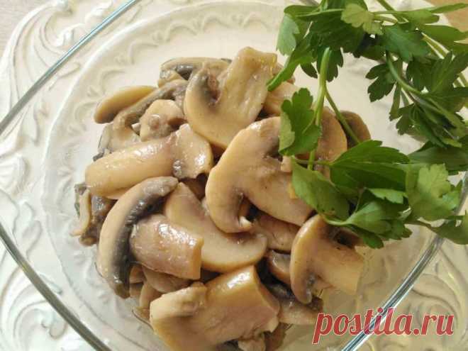 Вы готовили малосольные шампиньоны? Нет?! 2 рецепта — Вкусные рецепты