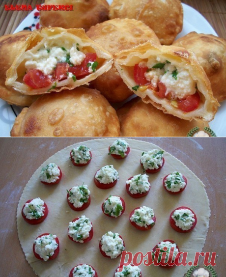 Пирожки бомбочки - лучше чем чебуреки