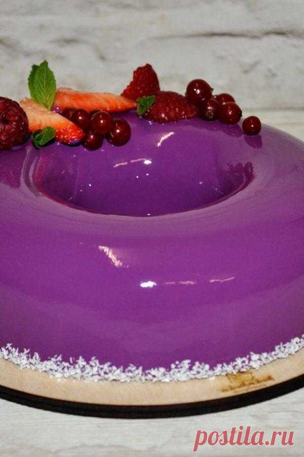 Зеркальная глазурь для торта - пошаговый рецепт - Дом Десертов