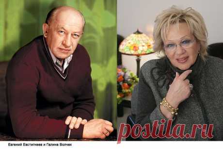 Евгений Евстигнеев и Галина Волчек.
