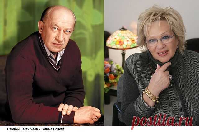 Евгений Евстигнеев и Галина Волчек.