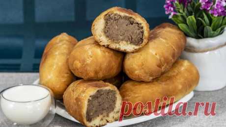 Жареные пирожки с печенью и картошкой из теста на кефире – пошаговый рецепт с фотографиями