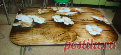 Кухонные столы с фотопечатью — Роскошь и уют
