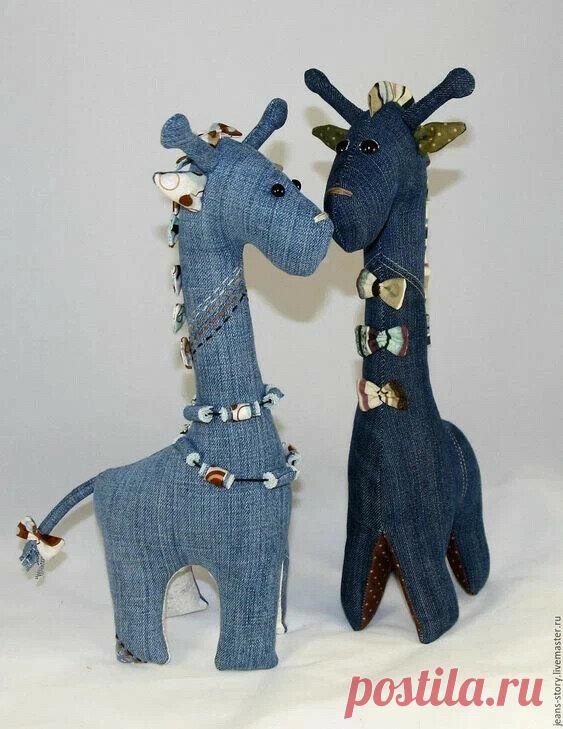 Игрушки из старых джинсов, идеи для вдохновения и пошива, несколько выкроек. | О рукоделии, и не только. 🧵✂️👜 | Дзен