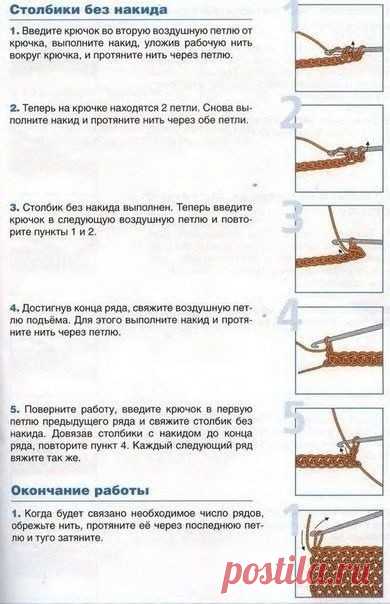 ​Учебный курс для начинающих вязать крючком