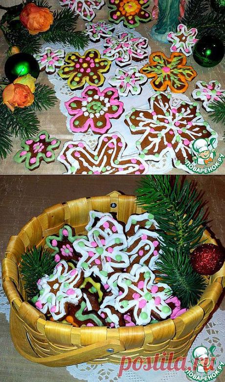 Рождественское печенье &quot;Снежинка&quot; - кулинарный рецепт