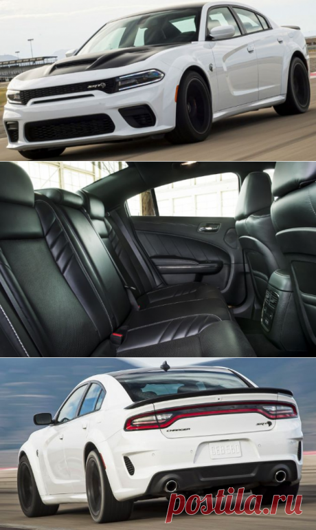 Dodge Charger получил 800-сильную версию SRT Hellcat Redeye
