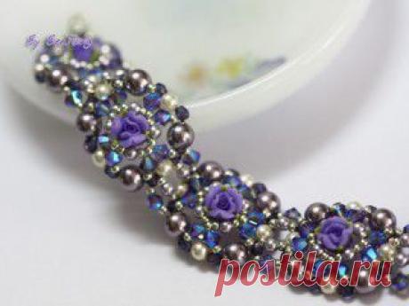 Bead Tutorial - [Tutorial] Violet Rose