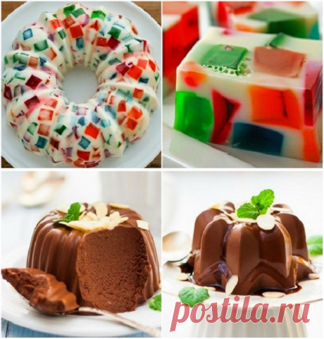 6 изумительно вкусных и оригинальных желейных десертов