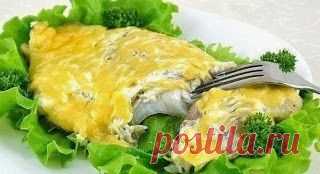 Все что нужно кулинару: Рыба, запеченная с сыром