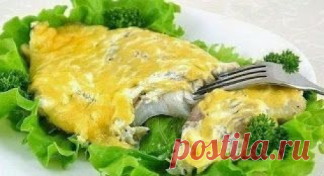 Все что нужно кулинару: Рыба, запеченная с сыром