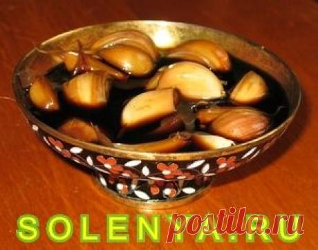 SOLENYA.RU: Рецепт - Чеснок маринованный по-корейски (в соевом соусе)