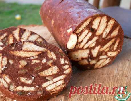 Десерт в бутылке "Шоколадный сальтисон" – кулинарный рецепт