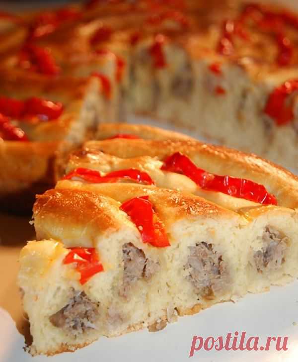 Мясной кольцевой пирог. Автор: natapit (Наталья)