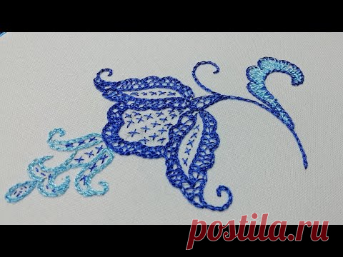 Вышивка Майорка |  Embroidery Majorcan | Punto Mallorquín