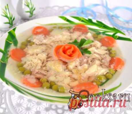 Заливное из курицы со свининой в мультиварке фото рецепт приготовления