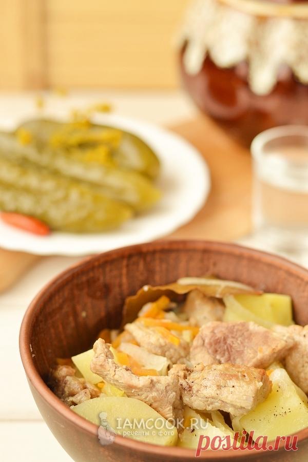 Жаркое в горшочках в духовке — рецепт с фото пошагово