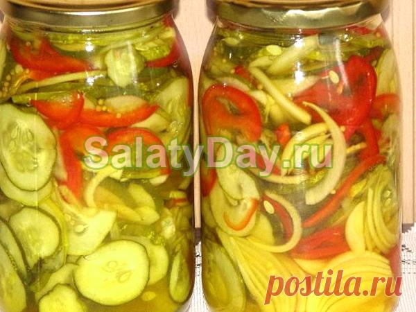 Салат Нежинский на зиму - сохранить лучшее! рецепт с фото и видео