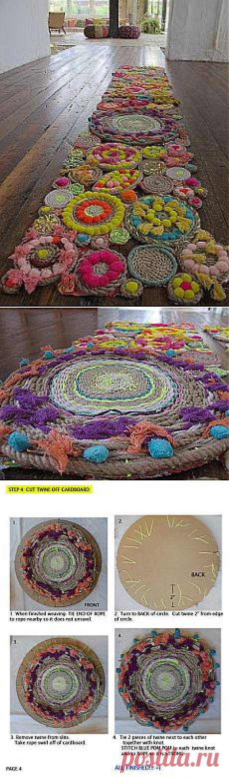 Клуб'ОК рукоделия: Оригинальные коврики МК