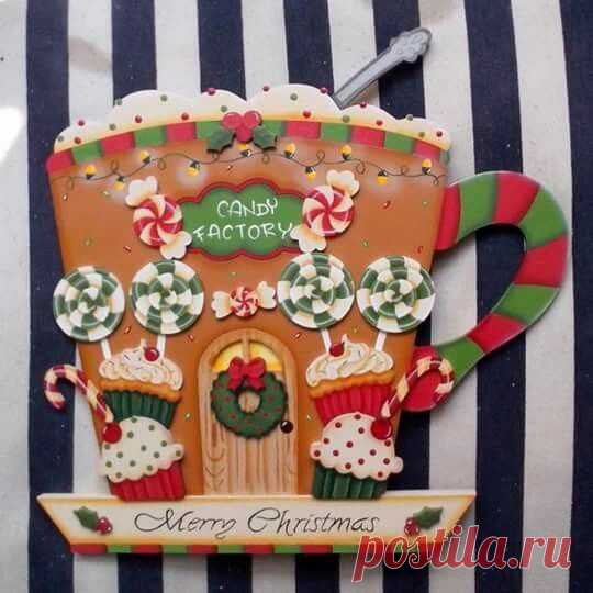 adorno navideño para la cocina