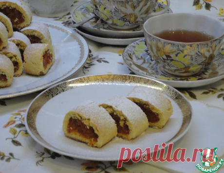 Апельсиново-абрикосовое печенье – кулинарный рецепт